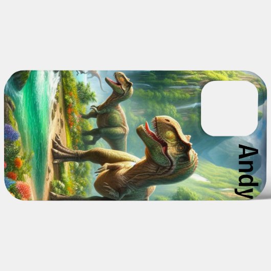 子供用恐竜 Case-Mate iPhoneケース (裏面 (横))