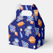 子供用惑星宇宙船と宇宙飛行士 フェイバーボックス (裏面サイド)