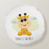 子供用枕 ラウンドクッション (裏面)