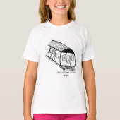 子供用汽車のTシャツ Tシャツ (正面)