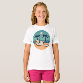 子供用猫好きTシャツ Tシャツ