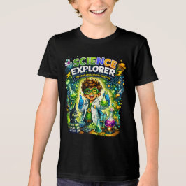 子供用科学シャツ | サイエンスエクスプローラー トライブレンドTシャツ
