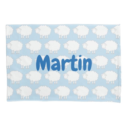 子供用羊の模様の枕カバー 枕カバー (正面)