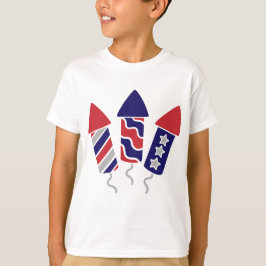 子供用花火Tシャツ Tシャツ
