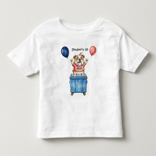子供用野生のTシャツ トドラーTシャツ (正面)