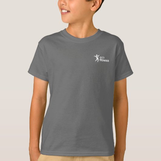 子供用 エコフィットネスTシャツ Tシャツ (正面)