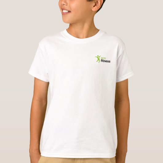 子供用 エコフィットネスTシャツ Tシャツ (正面)