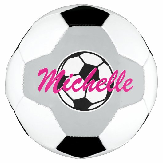 子供用 オリジナル 名前入り サッカーボール (正面)