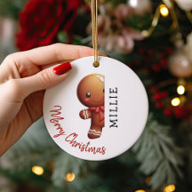 子供用 オーダーメイド ジンジャーマンクリスマス