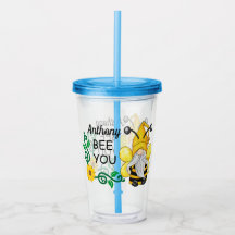 子供用 オーダーメイド Bee You アクリルタンブラー