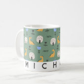 子供用 個人名入り 子ども マグカップ (正面左)