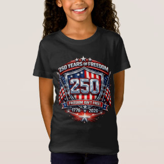 子供用 250 Years of Freedom Tシャツ – Keep America G