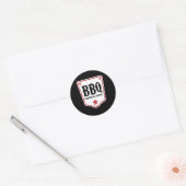 子供用Bbqソースの衣装1 ラウンドシール (封筒)