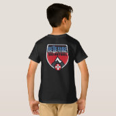 子供用BSPロゴTシャツ Tシャツ (裏面フル)