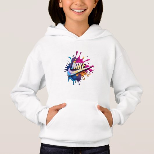 子供用Nikeパーカーアート (正面)