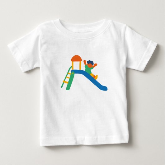 子供用Tシャツ ゲーム ガーデン ベビーTシャツ (正面)