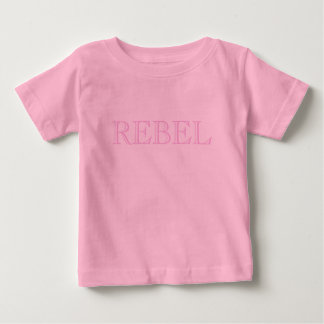 子供用Tシャツ - ピンクの反逆者 ベビーTシャツ