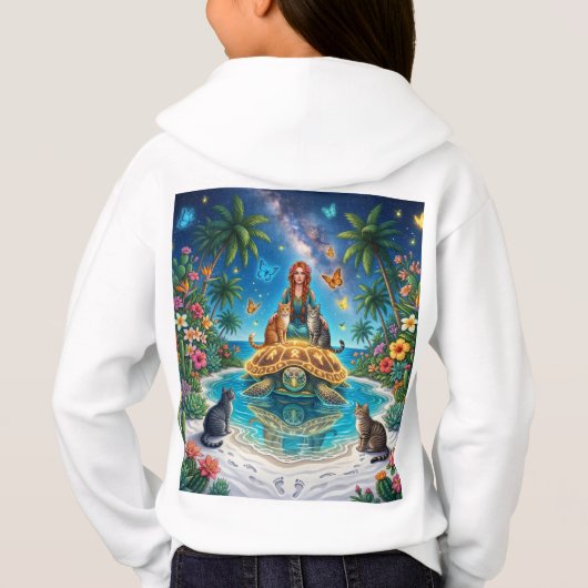 子供用Tシャツ 亀 (裏面)