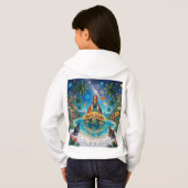 子供用Tシャツ 亀 (裏面フル)
