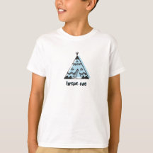 子供用Tシャツ - 勇敢なひと