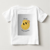 子供用Tシャツ 半袖 ベビーTシャツ (裏面)