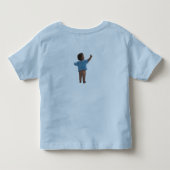 子供用Tシャツ 楽しい トドラーTシャツ (裏面)