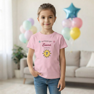 子供用Tシャツ 自分だけの誕生日をお祝いしよう キッズ用 Tシャツ