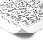 子供結婚の活動シート ポスター (角)