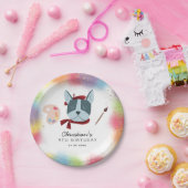 子供絵画の誕生日パーティー子犬 ペーパープレート (パーティー)