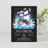 子供船海賊誕生日 招待状 (スタンド正面)