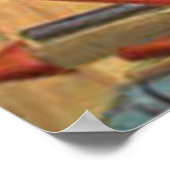 子供花火爆竹の爆発 ポスター (角)