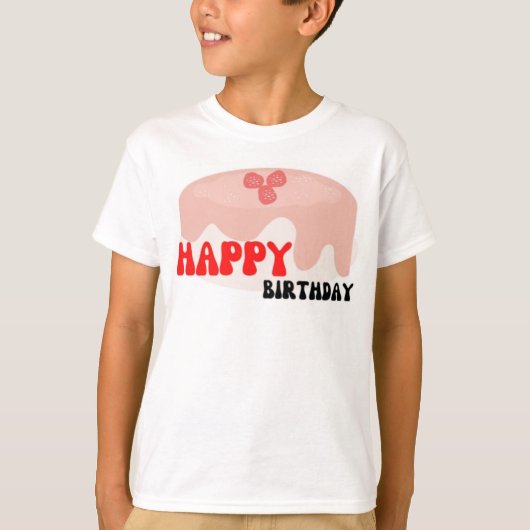 子供誕生日Tシャツ Tシャツ (正面)