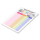 子供読のログ読ホームスクールのログ ノートパッド (アングル)