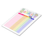 子供読のログhomeschoolのロ読グ， pineapple ノートパッド (アングル)