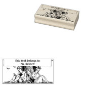 子供読蔵書票 ラバースタンプ (押印)