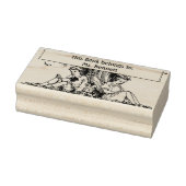 子供読蔵書票 ラバースタンプ (スタンプ)