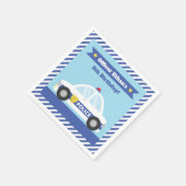 子供警察誕生日パーティー用品 スタンダードカクテルナプキン (角)