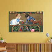 子供遊のおもちゃつき キャンバスプリント (インサイチュ (リビング))