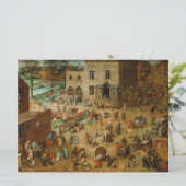 子供遊のゲーム(Pieter Bruegel the Elder) カード (スタンド正面)