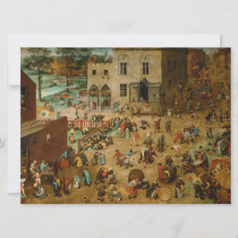 子供遊のゲーム(Pieter Bruegel the Elder) カード