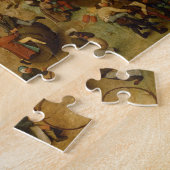 子供遊のゲーム(Pieter Bruegel the Elder) ジグソーパズル (側面)