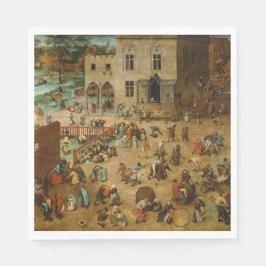 子供遊のゲーム(Pieter Bruegel the Elder) スタンダードランチョンナプキン