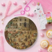 子供遊のゲーム(Pieter Bruegel the Elder) ペーパープレート (パーティー)