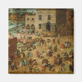 子供遊のゲーム(Pieter Bruegel the Elder) マグネット