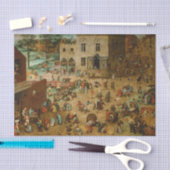 子供遊のゲーム(Pieter Bruegel the Elder) 薄葉紙 (クラフト)