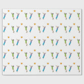 子供遊のボール ラッピングペーパー (フラット)