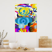 子供遊 ポスター (キッチン)