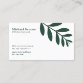 子供部屋とガーデン 名刺 (裏面)