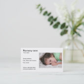 子供部屋の心配の名刺 名刺 (スタンド正面)