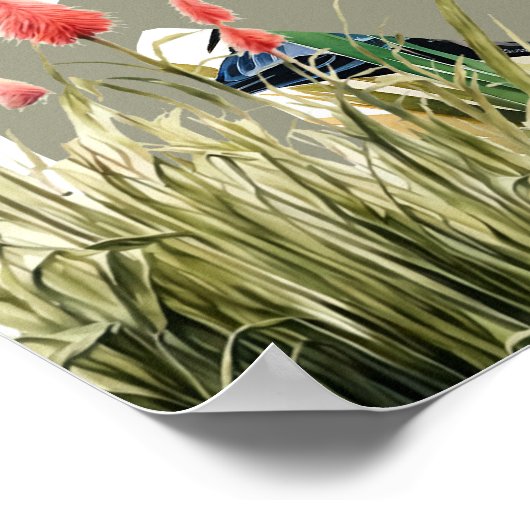 子供部屋アートダックレターK ポスター (角)